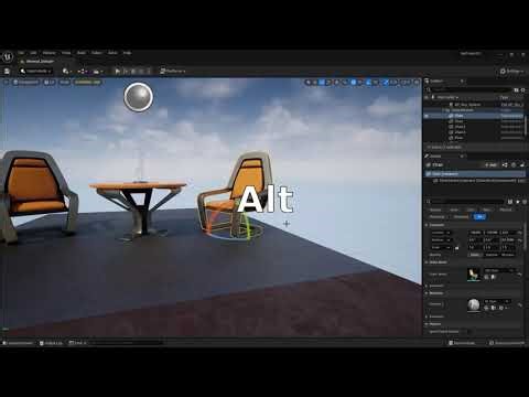 Unreal Engine 5 Course - Viewport II Moving Rotating and Scaling