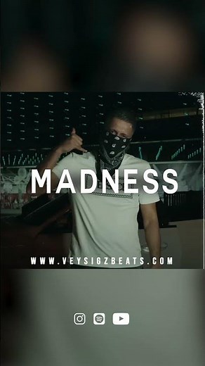 Madness - Hard Aggressive Rap Beat | Angry Hip Hop Instrumental | Dark Type Beat (Ptrck x Veysigz)