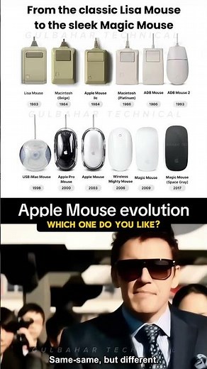 Apple Mouse Evolution: From 1983 to Now! 🔥🖱️🖥️