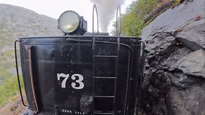 White Pass 73 on the White Pass & Yukon Route. 09/2025 | Bryan Burton Photography