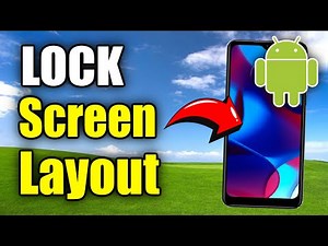 How to Lock App Position on Home Screen for Android Phone Layout (Best Method)