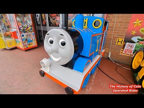 1990s RG Mitchell Coin Operated Steam Engine Kiddie Ride - Thomas the Tank Engine