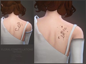 sugar owl's Sims 4 Female Tattoos