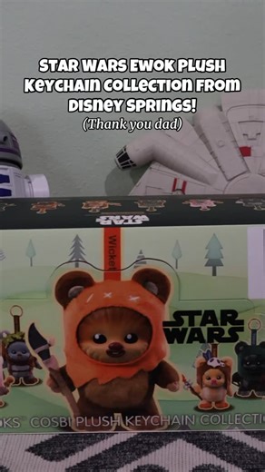 Chloe on Instagram: "Disney Springs recently opened a new blind box unboxing store where they have many collections from Star Wars, Mickey and Friends, Ewoks, Winnie the Pooh and much more! My dad and I went to Disney Springs and he decided to gift me the set because I’ve been looking at this collection since it released in Japan at a convention, so thank you dad! Which Ewok is your favorite? I hope Disney Springs keeps this store around but I know my bank account hates to see me there! ~•~•~•~ 