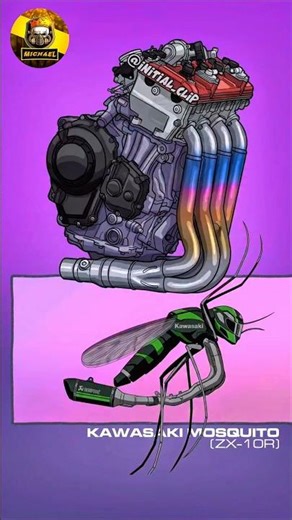 That moment you hear a mosquito… but it’s actually a ZX-10R pulling up🤣