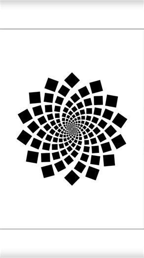 How to Create a Spiral Pattern in Adobe Illustrator #adobeillustrator #canvasbloomstudio #shorts