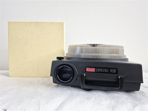 Rebuilt Kodak Carousel 600 Slide Filmstrip Projector Fully Functional 3525 - Etsy