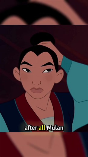 Have you ever noticed this detail in Mulan that completely changes one scene?⛩️