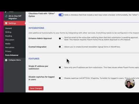 How to setup Checkbox or Radio with other option in Fluent Forms using Form Enhancer plugin