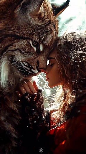 Shape of Heart #cat #lynx #love #cats #cat #ai #animals #vibes