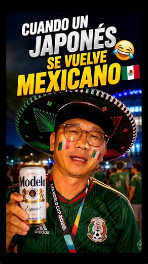 Cuando un Japonés se vuelve Mexicano 🤣🇲🇽 #vlog #mundial2026 #japon #entrevista