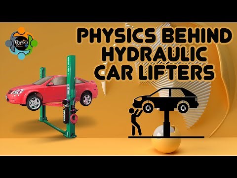 Physics behind hydraulic car lifters