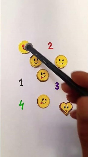 Sequential correct counting of hidden numbers.