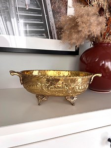 Vintage Brass Planter Mid-century Decorative Pot Timeless Home & Garden Decor - Etsy
