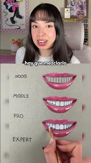 How to draw teeth correctly