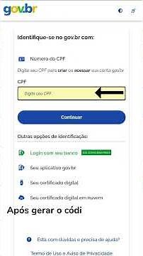 Já Está Logado? Veja Como Gerar o Código de Verificação no gov.br