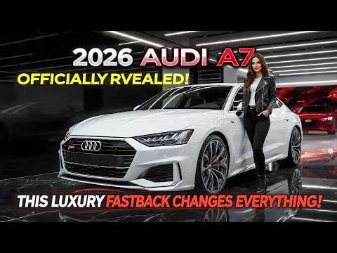 2026 Audi A7 Officially Revealed – The Luxury Fastback That Changes Everything | Future New Cars