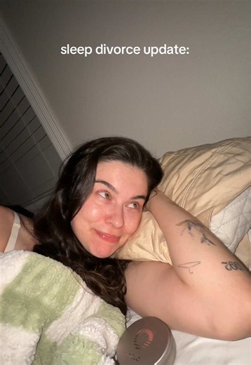 a little slumber party with a walk of shame in the morning | sleep divorce