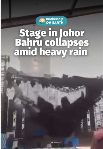 Heavy rain on the afternoon of Dec. 12 triggered flash floods in several parts of Johor Bahru. The downpour also caused a stage being set up for the launch of a major event at Dataran Bandaraya later that night to collapse. According to The Sun Daily, the collapsed structure was the main stage prepared for the Visit Johor 2025 launch and the Malaysia Cultural Festival. The Malaysian Meteorological Department (MetMalaysia) issued weather advisories on Facebook warning of thunderstorms, heavy rain