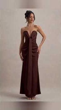 Ideas Vestidos Color Cafe Con Estilo Elegante!💛