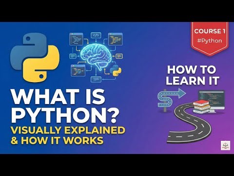 What is Python? (Visually Explained) | How It Works & Learning Roadmap | #1