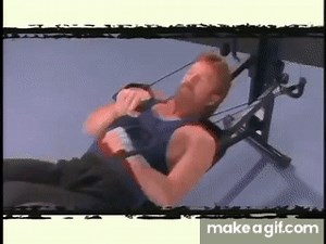Chuck Norris' Workout - Total Gym on Make a GIF