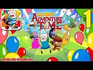 Bloons Adventure Time TD Gameplay #1 - Candy Kingdom (Android iOS)