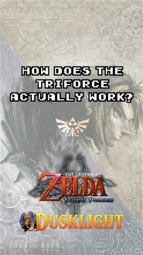 How Does The Triforce Actually Work? #legendofzelda #twilightprincess