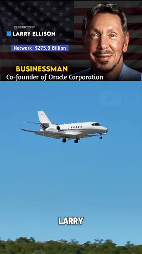 Larry Ellison — El Fantasma Multimillonario #airplane #aircraft #avation #jet #privatejet