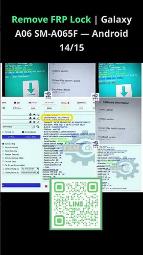 Remove FRP Lock | Galaxy A06 SM-A065F — Android 14/15 | TSM TOOL PRO