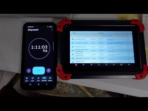 Updating the Xtool D7 with 167 updates took how long?