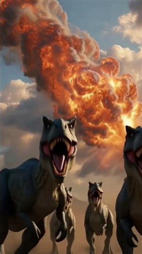 How dinasour become extinct ?| part 1 | ডাইনোসর কেন বিলুপ্ত হয় #shorts #facts #dinosaur #history