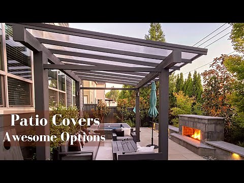 Patio Covers (Lots of Shapes and Sizes)