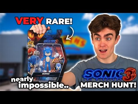 Sonic Merch Hunt! - Hunting the BIGGEST Toy Store for RARE Figures!