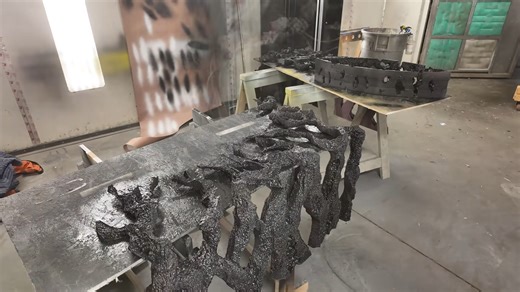 This started as a table build - then it became a glowing sci-fi horror prop