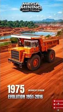 Mega Mining Truck Evolution (1951-2016) | From 1951 Euclid to the Massive BelAZ! ShiftEvo