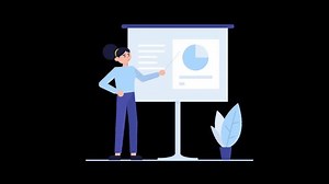 2D animierte weibliche Figur mit Zeiger,: Stockvideos & Filmmaterial (100 % lizenzfrei) 3798389395 | Shutterstock