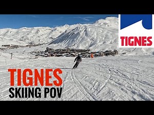 Tignes Skiing 2026 | French Alps Ski Resort | POV Skiing Tignes