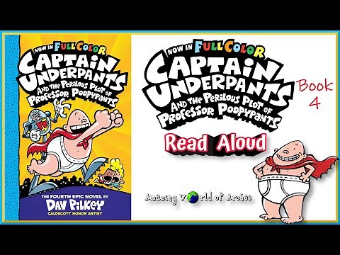 Captain Underpants Book 4 And the perilous plot of Professor Poopypants in color