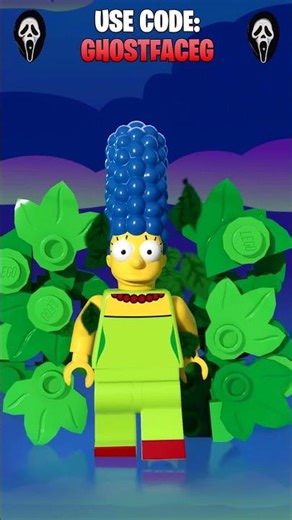 LEGO Marge Simpson - Homer's Hedge Retreat - Fortnite Emote #fortnite #fortnitedances