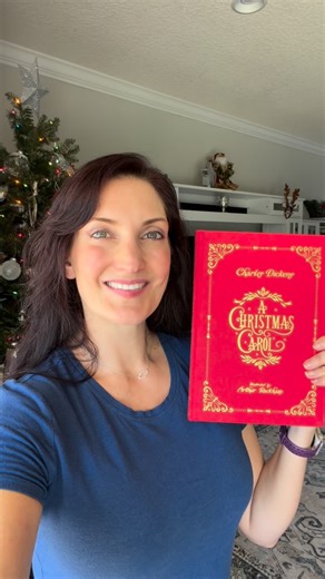 Madeline Martin Author on Instagram: "Happy Friday Reads! 📚✨ This week I’m rereading one of my favorite holiday traditions: A Christmas Carol by Charles Dickens. I read it every single year, just like the tradition I wrote about in The Last Bookshop in London—that’s exactly where the idea came from, and I still love returning to this story again and again. It’s the timeless tale of Ebenezer Scrooge and the three spirits who show him his past, present, and future, reminding us of the power of ki