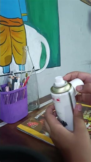 camel fixative spray #art #hardwork #drawing #artist #sketch #shorts