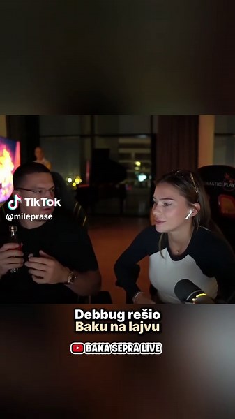 Debbug rešio Baku pred devojkom | #bakaprase #foryoupage #balkan #fyp #viral @bakaprase @vukrightnow