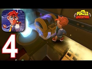 Puzzle Adventure Mystery Game - Gameplay Walkthrough Part 4 - Level 4 Solve Puzzle (iOS, Android)