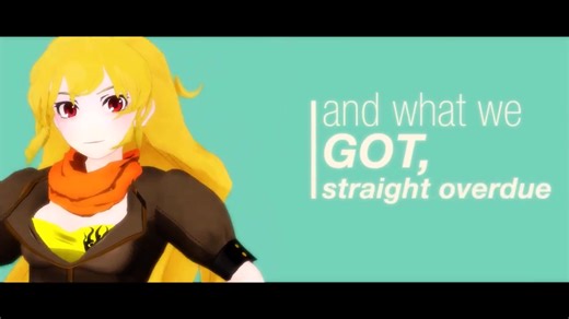 [MMD] [RWBY] Blake和Yang的Lips are movin