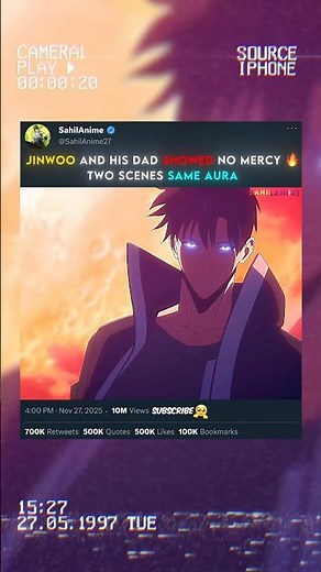 JinWoo vs Metus 😱 JinWoo’s Dad vs Dongsoo | Solo Leveling #shorts