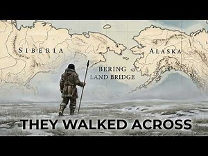 How the FIRST NATIVE AMERICANS Got Here. The Bering Land Bridge.