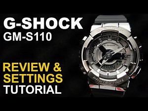 Gshock GM-S110 - Review and Settings Tutorial - Module 5706