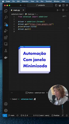 #selenium #python #programacao #programador #techtok #tutorial #iniciante #automacao