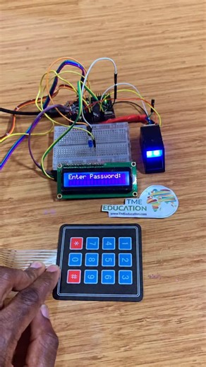 Uploading thoughts | Engineering | Electronics on Instagram: "DIY Safe with Arduino Mega Pro Mini using AS608 Fingerprint Scanner #electronicengineering #arduinoprojects #electricalengineer #arduino"